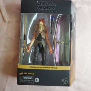 NIP Hasbro Star Wars The Black Series Jar Binks 6"